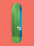 Jacuzzi Michael Pulizzi Bobcat Skateboard Deck 8.375"