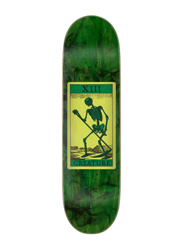 Creature Deathcard LG 7 Ply Birch Skateboard Deck 8.5"