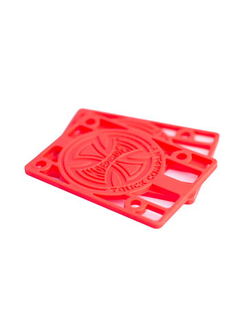 Independent 1/8" Riser Pads Red