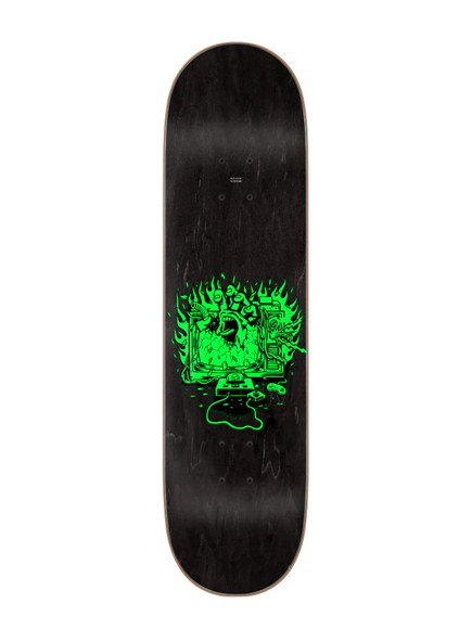 値下げです。ウェリックス　ST  ローラー　新品 Santa Cruz Braun Game Over Everslick Skateboard Deck 8.25