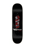 Santa Cruz Japanese Morph Dot VX + Everslick Skateboard Deck 8"