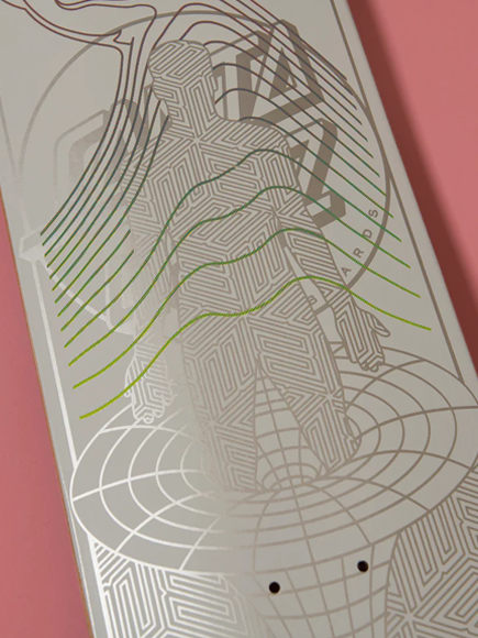 Santa Cruz Maurio McCoy Transcend Pro VX Skateboard Deck 8.25