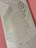 Santa Cruz Maurio McCoy Transcend Pro VX Skateboard Deck 8.25"