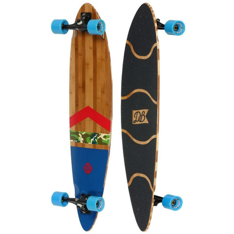 DB Anthem 42" Camo Pintail Longboard Complete