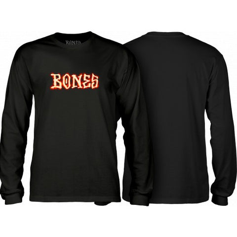 Bones Long Sleeve Blazer Black T Shirt