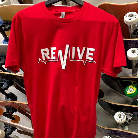 Revive Skateboards Red Lifeline OG T-Shirt