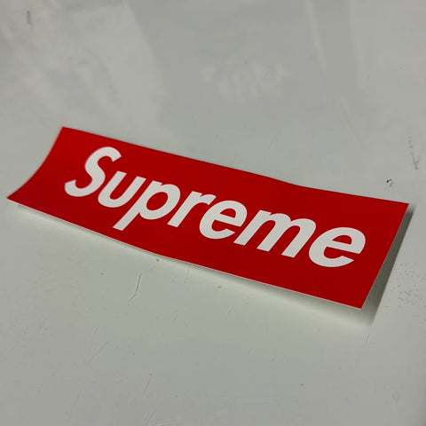 Supreme Sticker Red