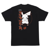 Pokémon Santa Cruz Pikachu Short Sleeve Heavyweight T-Shirt Black