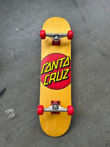 Santa Cruz Classic Dot Yellow Complete 7.75”