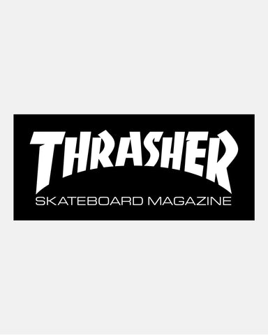 Thrasher Magazine Sticker Black