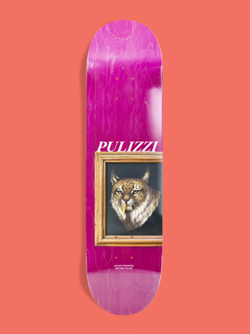 Jacuzzi Michael Pulizzi Bobcat Skateboard Deck 8.375"