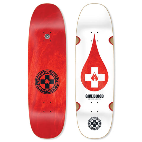 Black Label Give Blood "Blunt Egg" Deck 9.25"