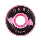 Welcome Orbs Wheels Specters Swirls Pink / White 53mm 99a