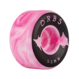Welcome Orbs Wheels Specters Swirls Pink / White 53mm 99a