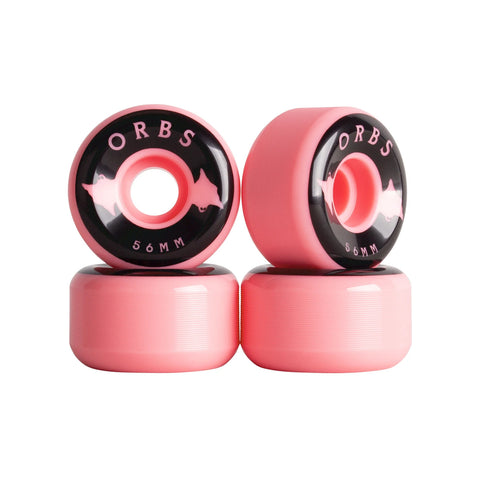 Welcome Orbs Specters Wheels Solids Coral 56mm 99a