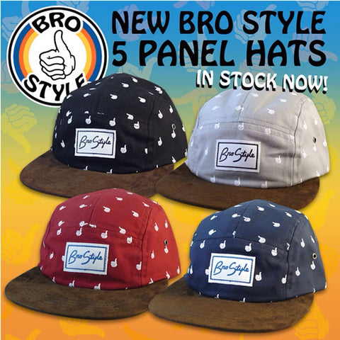 Bro Style 5 Panel Hat