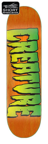 Creature Logo Stumps Skateboard Deck 8.8"