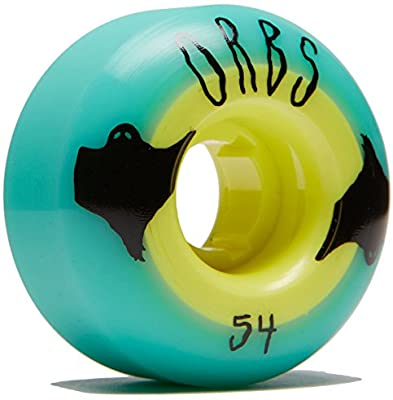 Welcome Orbs Wheels Poltergeists Teal/Yellow 54mm 102a