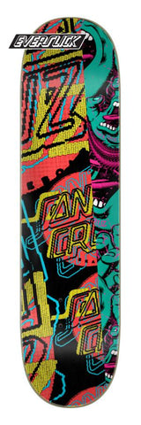 Santa Cruz No Pattern Dot Everslick Skateboard Deck 8"