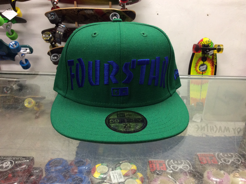 Green fourstar Hat