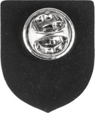 Bones Swiss Shield Lapel Pin