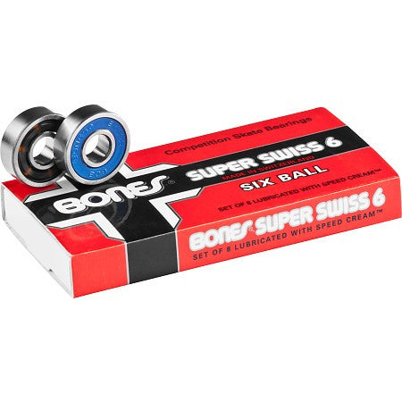 Bones Super Swiss Six Ball Bearings