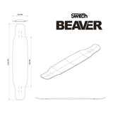 Switch Longboards Beaver Deck 48"