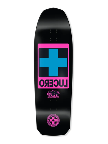 Black Label Lucero Cross Full Black Dip Deck 10"