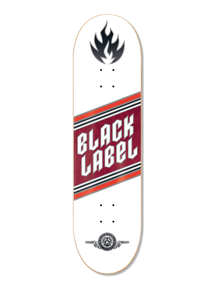 Black Label Top Shelf Knockout Deck 8.25