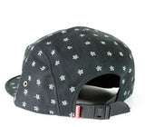 Autobhan Camper Cap 5 Panel - Dots Limited Edition Black Hat