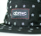 Autobhan Camper Cap 5 Panel - Dots Limited Edition Black Hat