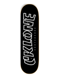 Cklone Thrasher Logo Skateboard Deck 8"