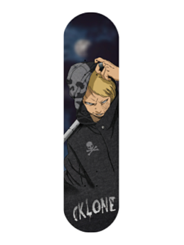 Cklone Skull Defense Skateboard Deck 8"
