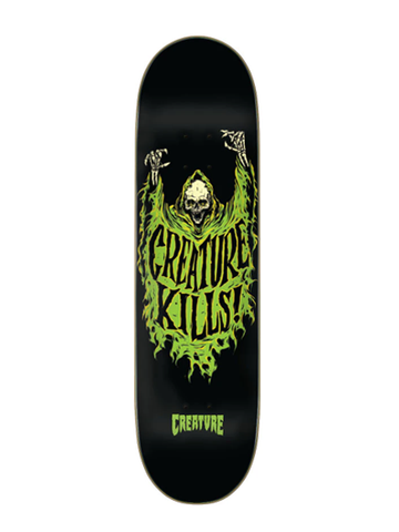 Creature Reaper Kills 7 Ply Birch Skateboard Deck 8.5"