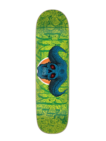 Creature Demon Skull Everslick Skateboard Deck 8.59"