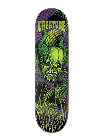 Creature Russell Serpent Skull Skateboard Deck 8.6"