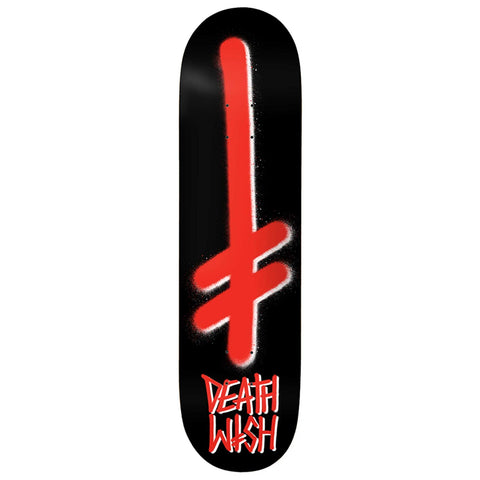 Deathwish Gang Logo Black Red Deck
