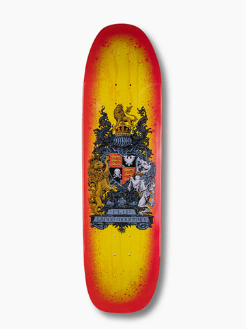 Flip Mountain Crest Fader Orange Deck 9"