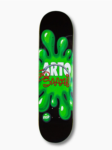 Flip Saari Splat Green Deck 8.13"