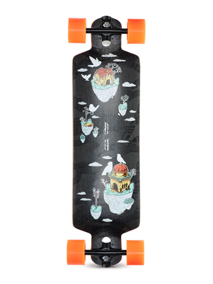 スケートボード PANTHEON TRIP Pantheon: Trip Longboard Skateboard Deck – Motion Boardshop