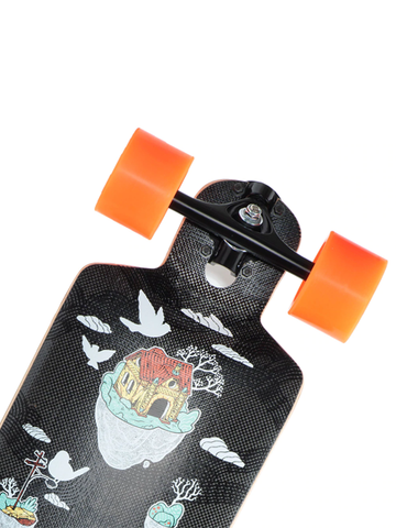 Loaded Pantheon Trip Collab Longboard Complete 33.25 Loaded Pantheon Trip Collab Longboard Complete 33.25
