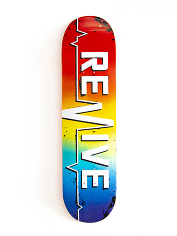 Revive Skateboards Rainbow Lifeline Deck