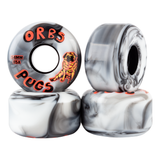 Welcome Orbs Pugs Black / White Swirl Wheels 54mm 85a