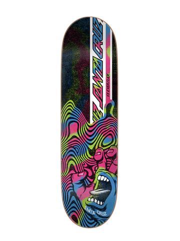 Santa Cruz Bad Trip Hand VX Everslick Skateboard Deck 8.6"