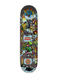 Santa Cruz Braun Game Over Everslick Skateboard Deck 8.25"