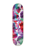 Santa Cruz Japanese Morph Dot VX + Everslick Skateboard Deck 8"