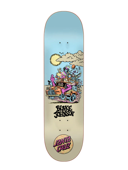 Santa Cruz Johnson Beast Wagon Pro Deck 8.375
