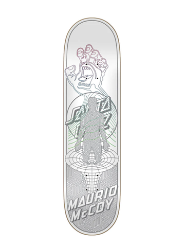Santa Cruz Maurio McCoy Transcend Pro VX Skateboard Deck 8.25"