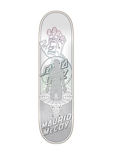 Santa Cruz Maurio McCoy Transcend Pro VX Skateboard Deck 8.25