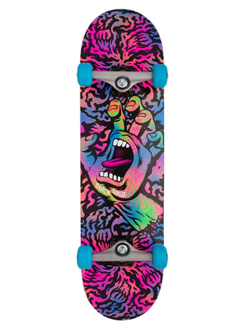Santa Cruz Obscure Hand Large Skateboard Complete 8.25"
